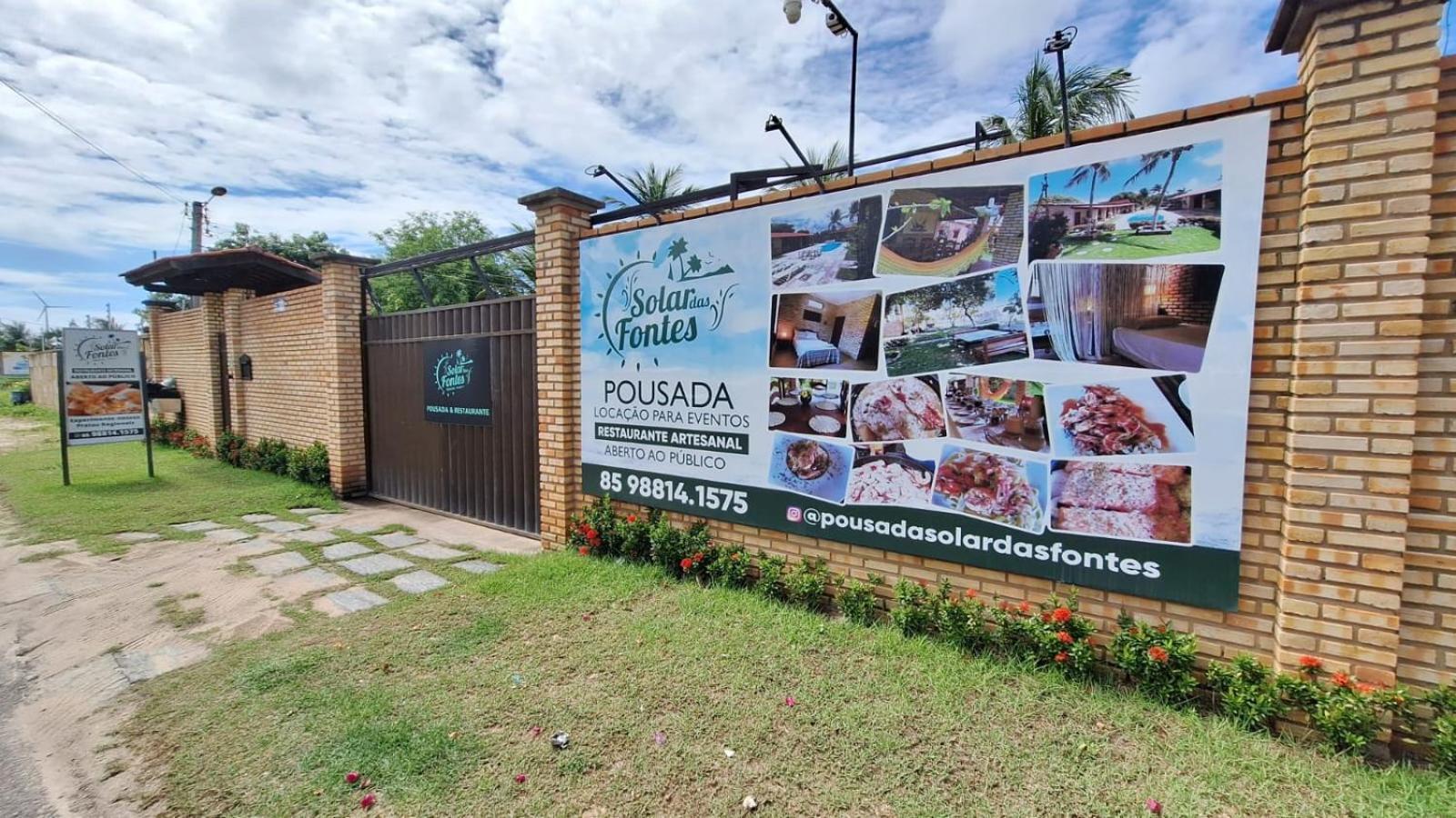 Pousada Solar Das Fontes ベベリベ エクステリア 写真